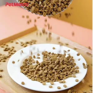 Real Meat Cat Kibble with Balanced Nutrition and Omega Dry Cat Food