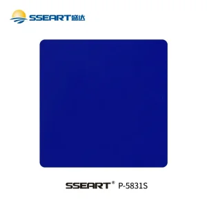 High Gloss Blue Powder Coating