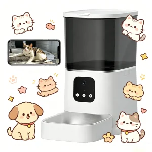Portable Travel Automatic Pet Feeder Otomatik Mama Kabl