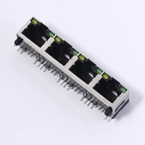 China RJ45 1*4 Half pack Exporters, Exporter