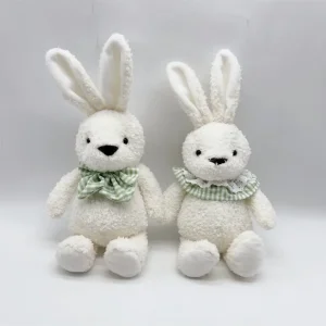 China Checkered Bunny Plush Couples