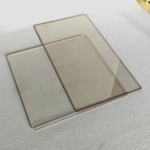 Custom Tempered Black Ceramic Glass Door
