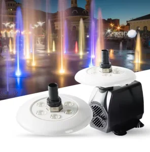 15W LED Fountain Water Landscape Lighting Swimming Ambient Lamp Multi RGB Color Changing Pump Pool Lights LED Underwater Light