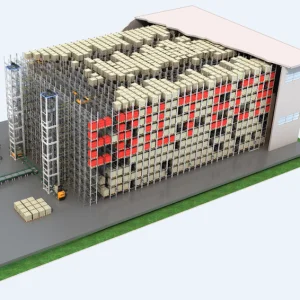 EBILTECH EBIL-ZMC Pallet Shuttle Rack System by Shuttle Satellite Cars High-Capacity 160m/min 380V Automatic Racking Warehouses