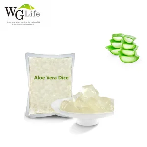 Hot Sale High Purity Aloe Vera Gel Dice Juice with Pulp Food Grade Herbal Extract Bulk for Beverage Making Packaged in Drum