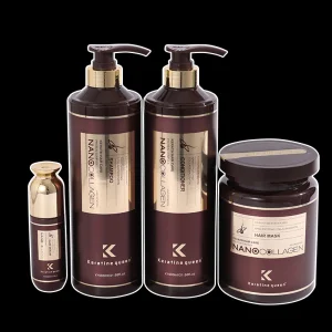 Best Nano Plasty Correction Straightening Hair Repair Protein Deep Curly Treatment Professional Use Shampoo Hair Care Set