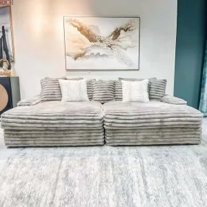Modular Velvet Sofa
