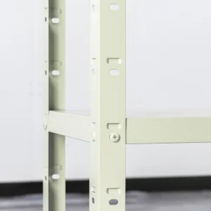 Modular 6-Layer Platform Storage Shelf for Retail with Display Hooks