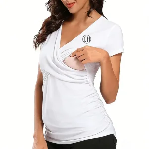 Custom XH-Fashion Nursing Tops for Breastfeeding