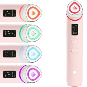 Medicube Age-R Booster Pro Pink 6-in-1 Korean Beauty Device for Face Care Cosmetics Anti-Wrinkle Made Korea
