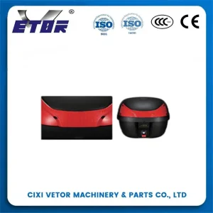 China Motorcycle Tail box with Lock and LED Reflector 45L-2