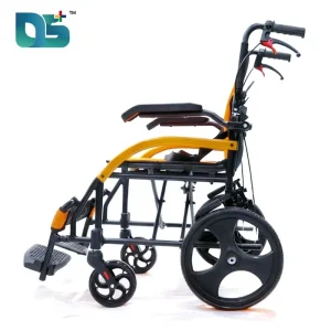 High Quality Standard Outdoor Cheap Comfortable Hospital Medical Old People Disabled Lightweight Folding Manual Wheelchair