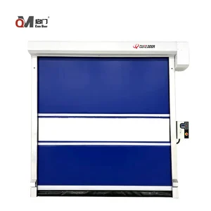 High-Speed PVC Rolling Door for Cold Storage Waterproof Fast Speed Roll-Up Door for Warehouse Logistics Refrigeration Area