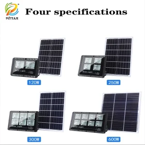 Flood Light Security with Solar Installation LED Floodlight Solar Energy System Outdoor