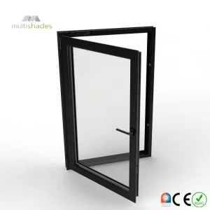 Certified Factory Price Wholesale Aluminium Casement Window Thermal Break Aluminum Profile Inward Opening Window