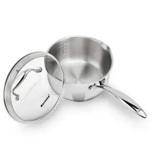 OEM Saucepan With Pour Spout Stainless Steel Milk Pot
