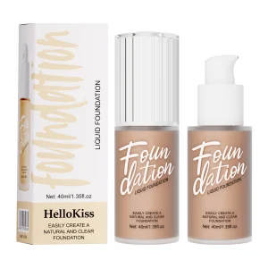 Makeup Foundation Lightweight Medium Face Full Coverage Matte Liquid Foundation Waterproof Foundation