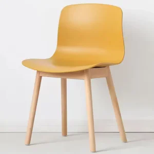 Modern Style Wooden Office Chair for Conference Room Training Purpose