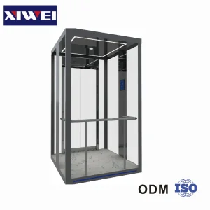 1 Without Machine Room Xiwei Container Shipping Small Home Panoramic Elevator