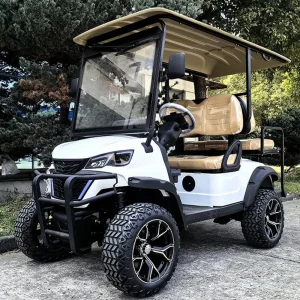 Custom Stable Quality 4 Seater Electric Golf Cart for Luxury Residential Communities