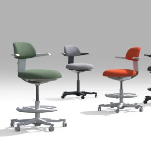 Modern Height Adjustable Tall Stool