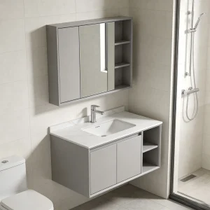 Double Sink Vanity Cabinet