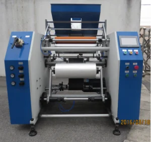 Automatic Aluminium Foil Thermal Paper Stretch Film Cling Film Jumbo Roll Rewinder Slitting Rewinding Machine