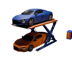 Efficient Scissor Parking System for Light Vehicles in Home Garages
