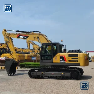 Chinese Cheapest Good Condition High Quality Fr220d 22 Ton Foton Lovol CE Approved with Bucket Hydraulic Big Boom/Tracked/Crawl/Crawler Excavator Price for Sale