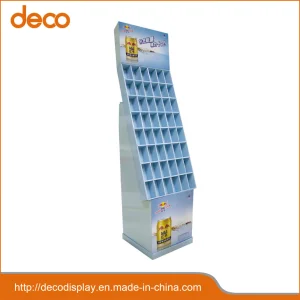 Beverage B-Flute Pocket Cardboard Display Racks for Red Bull
