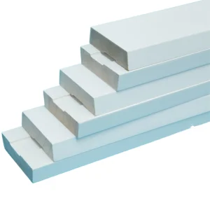 Factory Wholesale Custom Modern White Primed Solid Wood Radiata Pine MDF Skirting and Baseboard Wooden Moulding