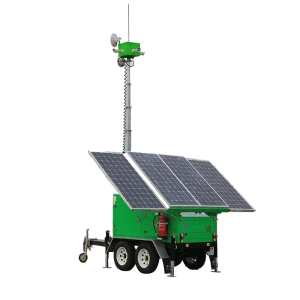 9M Telescopic Mast Solar Trailer