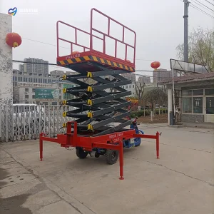 Battery Driving Tricycle Aerial Lift