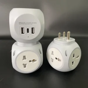 Surface Mounted Power Track Rail Extension Socket