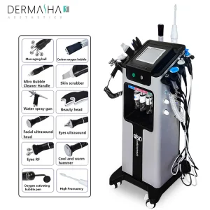 Beauty Device 2024 Skin Care Machine China Multifunctional Microdermabrasion Machine Microcurrent Technology for Professional