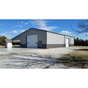 Engineered Prefabricated Steel Building | Custom Industrial Workshop/Hangar with Professional Design Support
