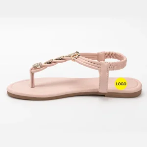 Wholesale Women's Flat Sandals with Decoration Supplier, Factories