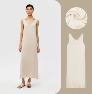 Vestidos de T-shirt de modal feminino