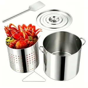 Steamer Pot with Pasta Basket