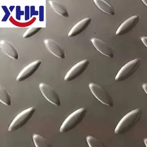 Anti-Slip Floor 1100 3003 5052 Aluminium Checkered Embossing Sheet