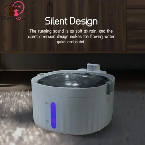 1.9L Smart Pet Water Dispenser Sensor Continuous Flow Stainless Steel