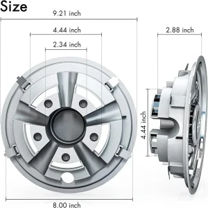 Top Golf Cart Ss Wheel Cover