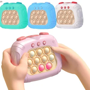 New Children's Electronic Sensory Squeezing Stress Relieving Puzzle Challenge Game Machine Electric Restless Button Quickly