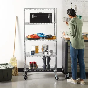 NSF 5 Tiers Chrome Storage Rack