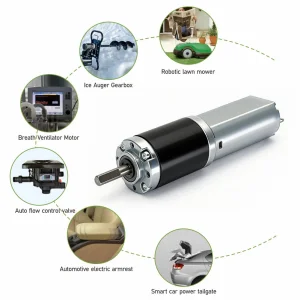 22mm High Torque Variable Speed DC Brush Motor