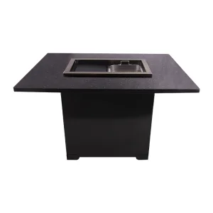 Buffet Furniture Outdoor Kitchen Smokeless Korean BBQ Grill Table Shabu Shabu Induction Hot Pot Dining Tables for Restaurant