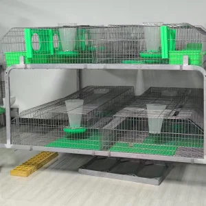 Stackable Rabbit Cage System