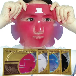 Face Beauty Masks Korean ODM SPA Vegan Oil-Free Jumbo Family Pack All Skin Types Pore Cleaning Collagen Facial Sheet Mask
