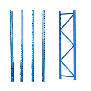 Guichang Warehouse Shelf Detachable Fee Welding Upright Customization Different Sizes Thickness Upright Customizable Color