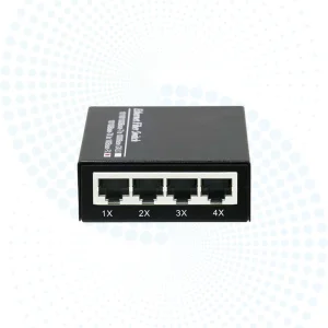 Factory Price 1FX 4TX Gigabit Fiber to Ethernet Converter 20km SC 10/100/1000Mbps Media Converter